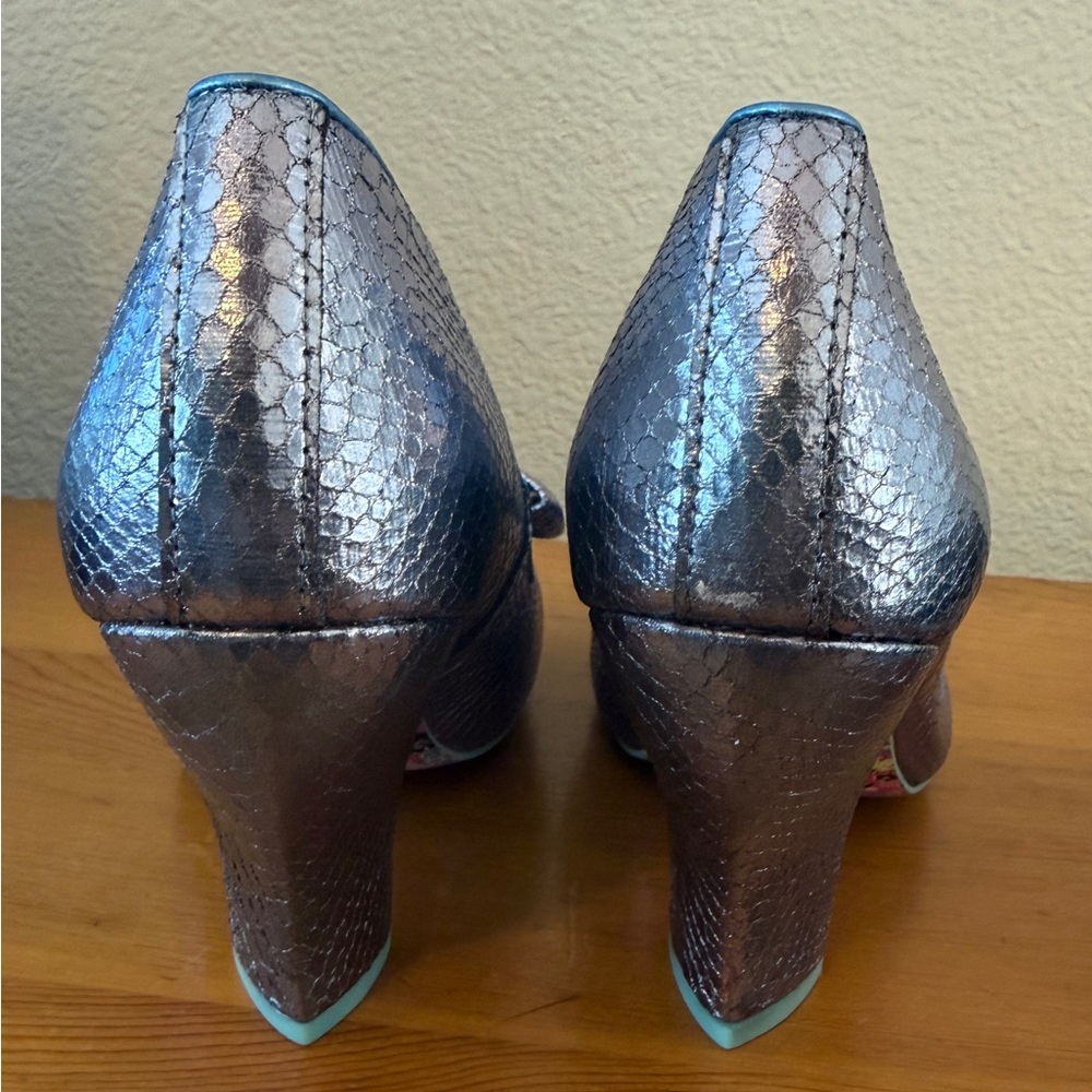 Irregular Choice Pastel Blue Heels - Just in Time - New In Box - Picture 7 of 16